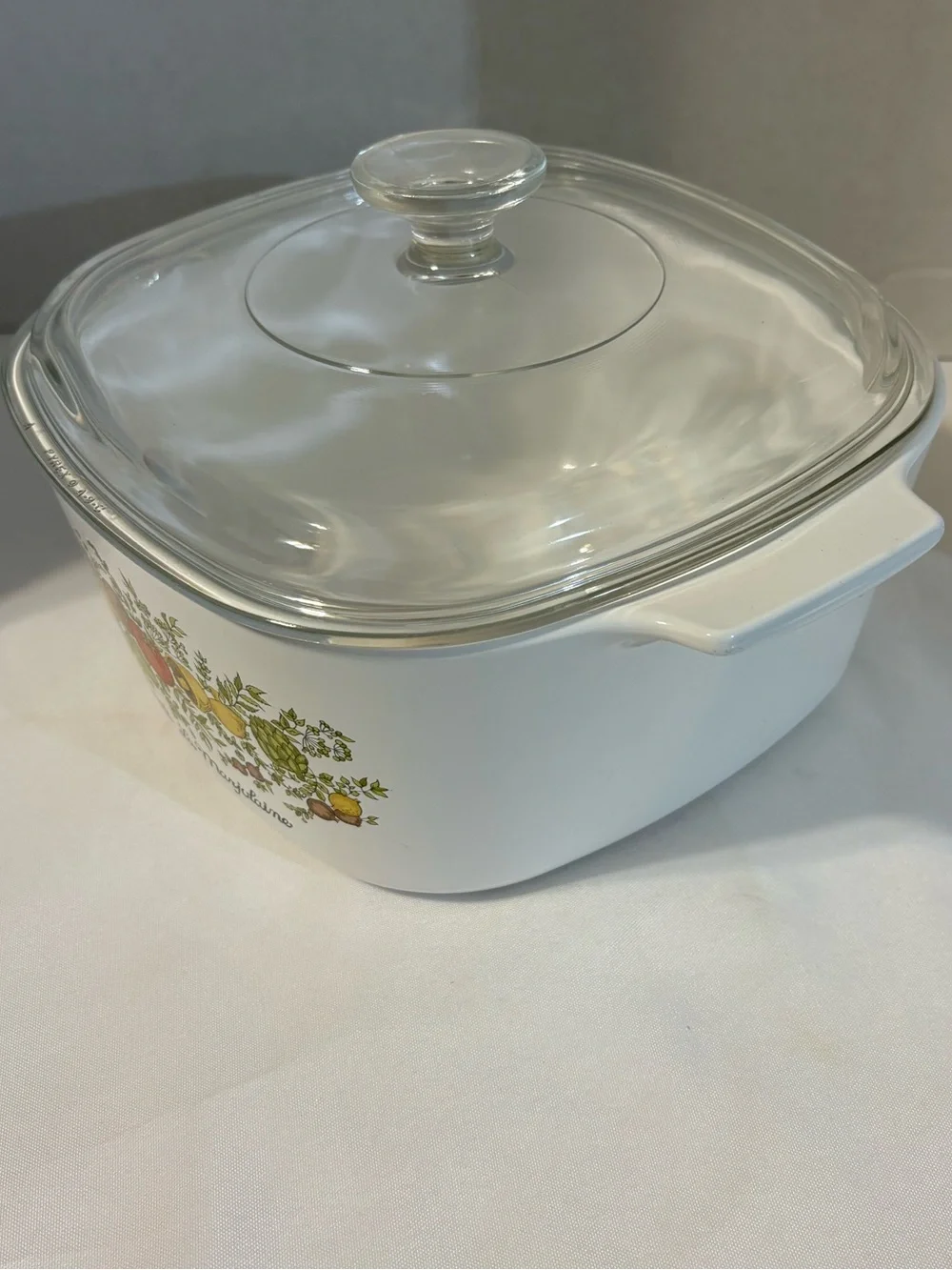 Corningware elegant white